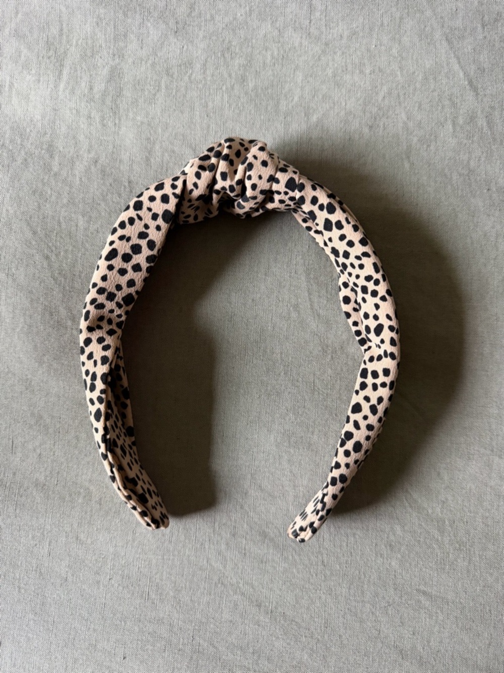 Target Top Knot Headband - Cheetah “Nylon”